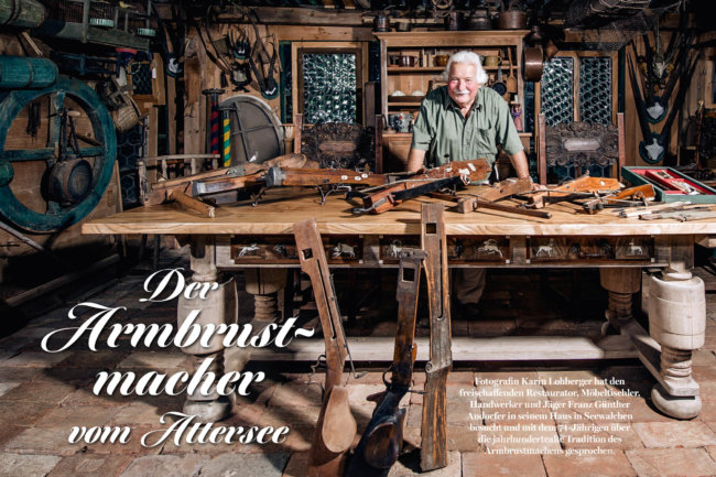 Armbrustmacher Handwerksfotografie Karin Lohberger Photography