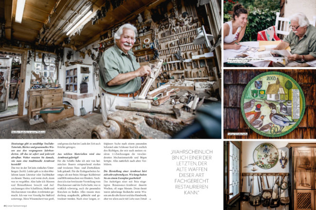 Armbrustmacher Handwerksfotografie Karin Lohberger Photography