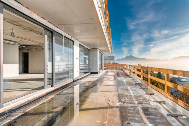 Skylounge Baustellenfotografie Karin Lohberger Photography