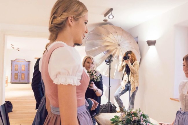 Backstage Karin Lohberger Werbefotografin