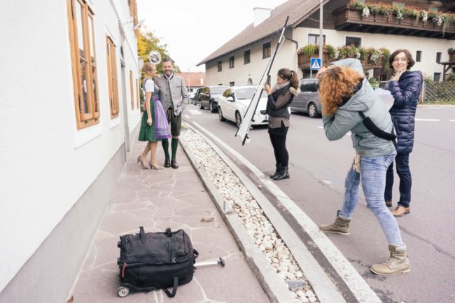 Backstage Karin Lohberger Werbefotografin
