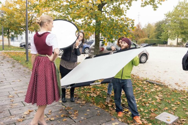 Backstage Karin Lohberger Werbefotografin