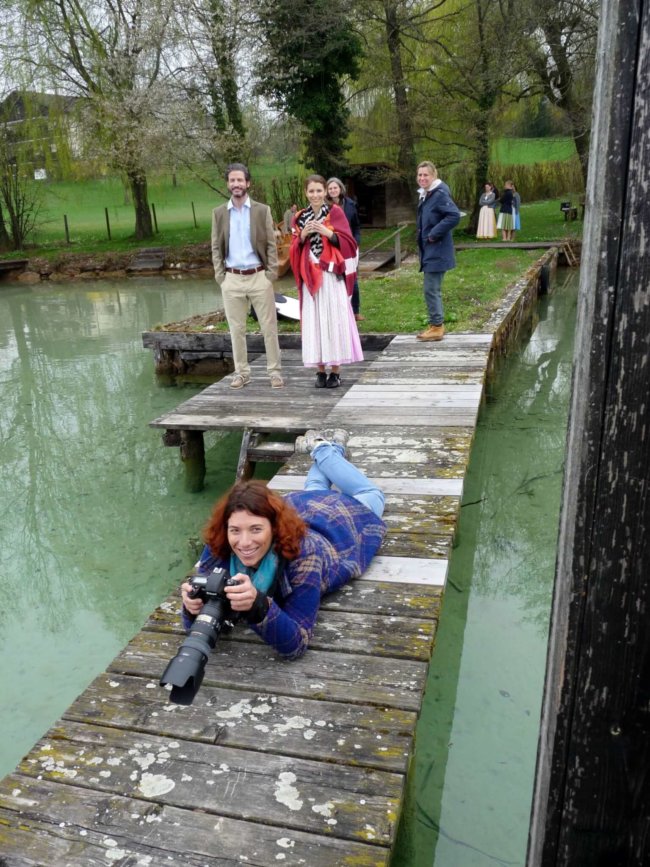 Backstage Karin Lohberger Werbefotografin