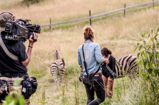 Backstage Karin Lohberger Werbefotografin