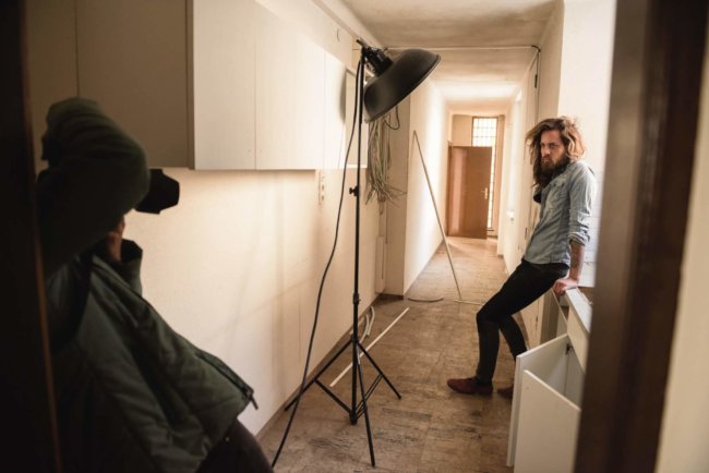 Backstage Karin Lohberger Werbefotografin