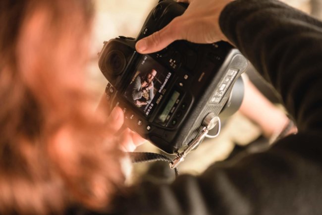 Backstage Karin Lohberger Werbefotografin