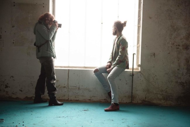 Backstage Karin Lohberger Werbefotografin